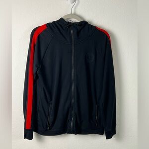 Lauren Active Ralph Lauren Black & Red Full Zipper Hoodie